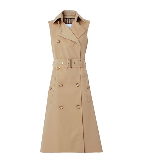 burberry traditional plaid style suit|Burberry navy sleeveless trench dress.